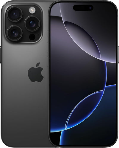 Apple iPhone 16 Pro 5G 128 GB Titan Schwarz Dual SIM