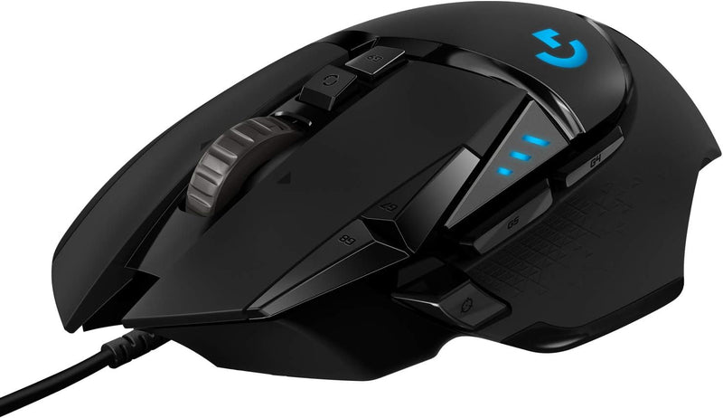 Logitech G502 HERO High-Performance Gaming-Maus mit HERO 25K DPI