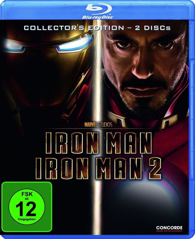 Iron Man 1+2 (Blu-ray) (Collector's Edition)