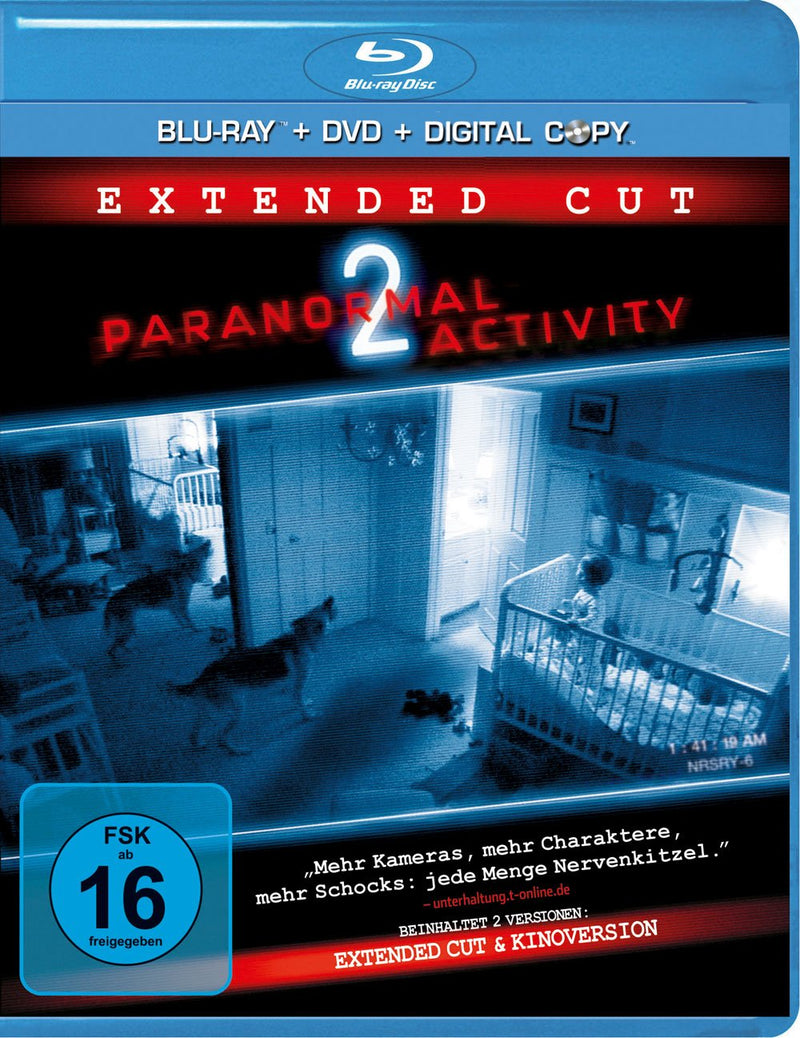 Paranormal Activity 2 (Extended Cut, inkl. DVD + Digital Copy) (Blu-ray)